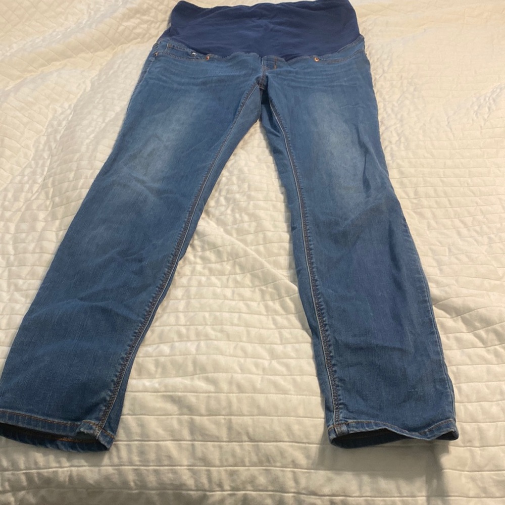 MAMA super skinny H&M maternity jeans